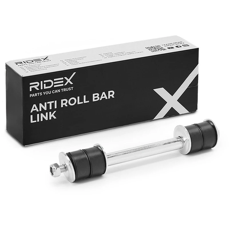 Image of RIDEX 3229S0282 Anti-roll bar link Right Link Stabiliser (3229)