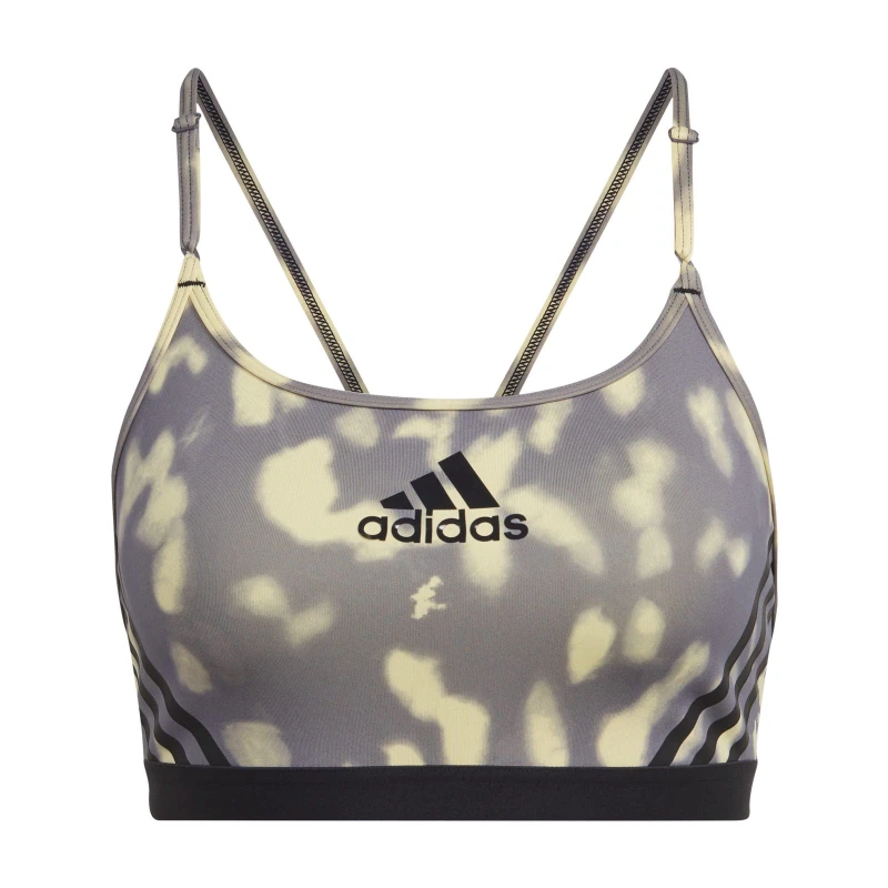Image of adidas Hygl Ls Bra - Yellow Yellow 30A