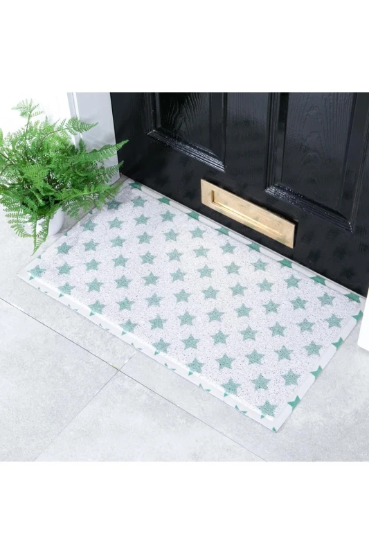 Image of Native Natural Star Pattern Doormat (70 X 40Cm)