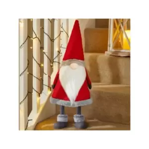 Image of Christmas Freestanding Plush Santa Decoration 60cm