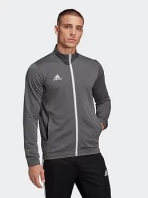 Image of adidas Entrada 22 Track Top, Grey, Size L, Men