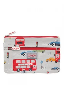Image of Cath Kidston Billies Bus Double Zip Pencil Case