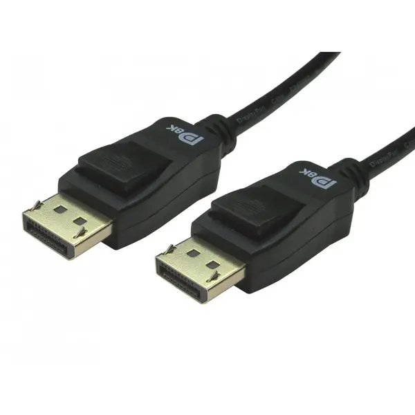 Image of Cables Direct 3m DisplayPort V1.4 Certified HBR3 8K Video Cable