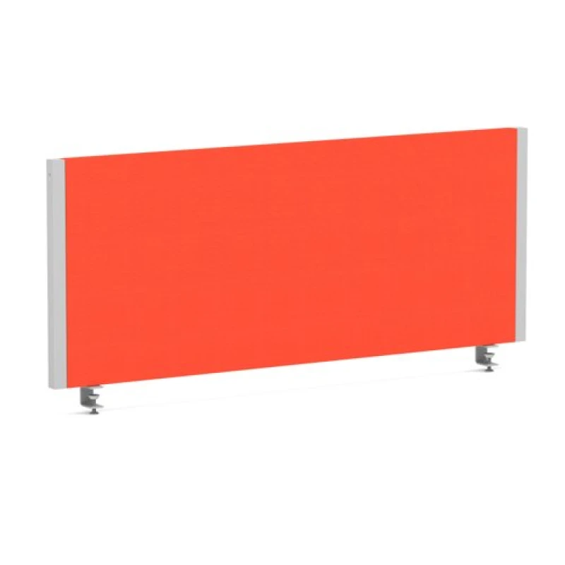Image of Impulse/Evolve Plus Impulse/Evolve Plus Bench Screen 1000 Bespoke Tabasco Orange Silver Frame LEB173