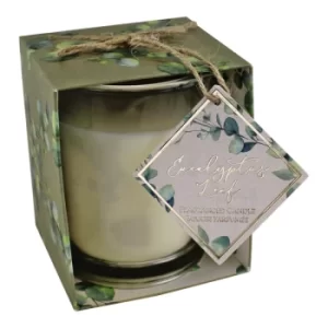 Image of Eucalyptus Leaf Fragranced Candle in Gift Box