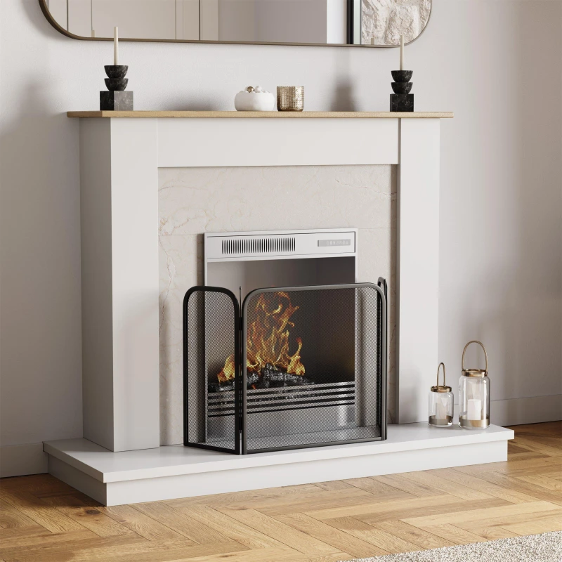 Image of Lassic Fire Vida Roxby 3 Panel Fire Guard Black unisex 3 Panel