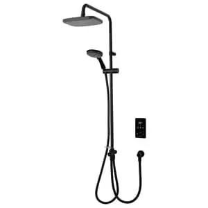Image of Triton ENVi Matt Black Dual Outlet Thermostatic Electric Shower - 10.5kW