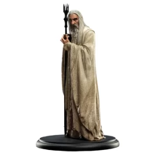 Image of Weta Collectibles Lord of the Rings Statue Saruman The White 19 cm