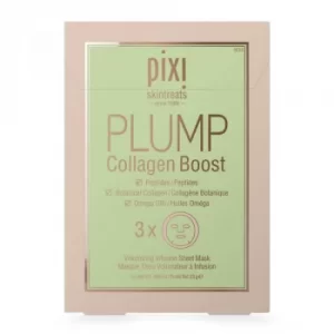 Image of PIXI PLUMP Collagen Boost Sheet Mask (Pack of 3)