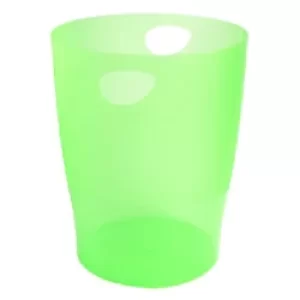Image of Exacompta Ecobin Linicolor, Apple Green Translucent, Pack of 8