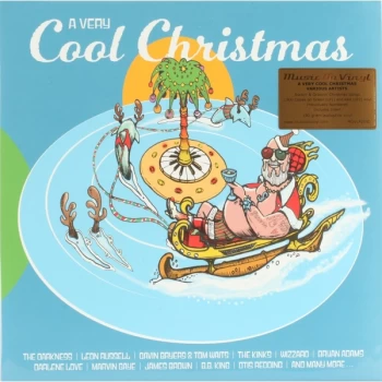 Image of Various - A Very Cool Christmas Limited Edition Transparent Green & Red Vinyl