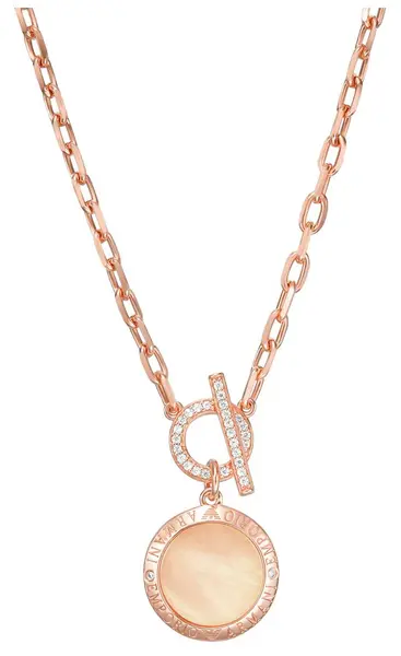 Image of Emporio Armani EG3562221 Womens Necklace Rose Gold-Tone Jewellery