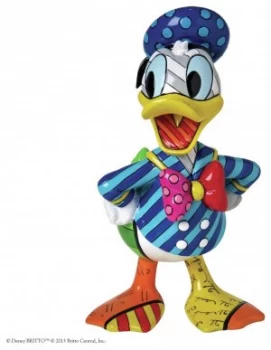 Image of Disney By Britto Donald Duck Figurine.