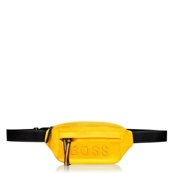 Image of Boss Boss Magnified Bumbag Mens - Yellow