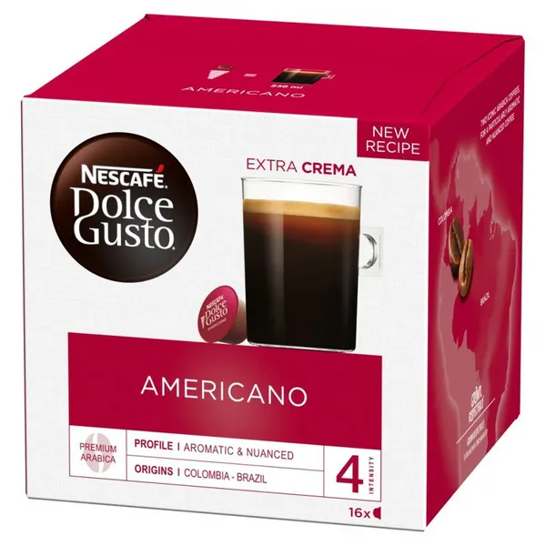 Image of Nescafe Dolce Gusto Americano Coffee 48 Pods