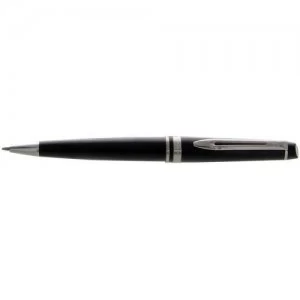 Image of Waterman Expert Black Gold Trim Ballpen Medium Gift Box