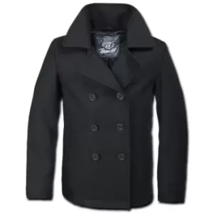 Image of Brandit Pea Coat Jacket, black, Size 5XL, black, Size 5XL