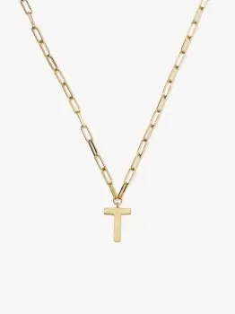 Image of Kate Spade T Initial This Pendant, Gold, One Size