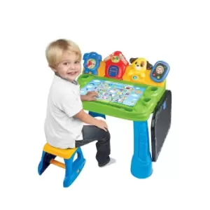 Image of Smart Touch and Learn Activity Desk with Stool