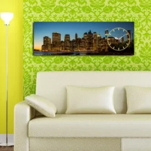 Image of 3090CS-38 Multicolor Decorative Canvas Wall Clock