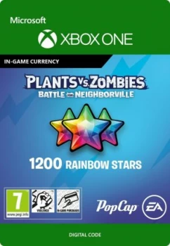 Image of Plants vs Zombies Battle For Neighborville 1200 Rainbow Stars Xbox One