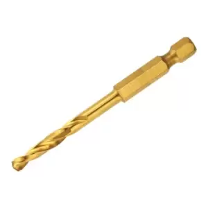 Image of DEWALT DT50001-QZ Impact Titanium Drill Bit 3.2mm OL:67mm WL:29mm