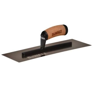 Image of DEWALT Dry Wall Curved Gold Stainless Steel Finishing Trowel 12in