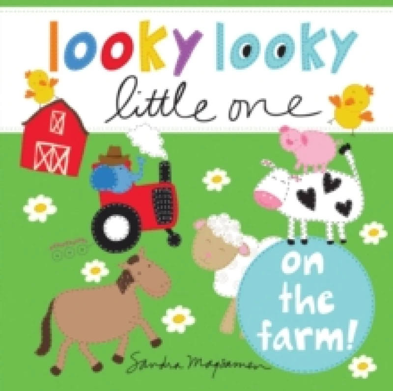Image of Sandra Magsamen Looky Looky Little One On the Farm Book Multi unisex