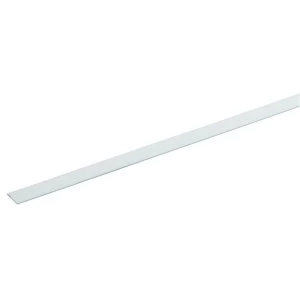 Image of Wickes 23.5mm Multi Purpose Angle - White PVCu 1m