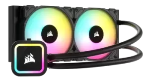 Image of Corsair iCue H100X Elite RGB 240mm Liquid CPU Cooler - CW-9060065-WW