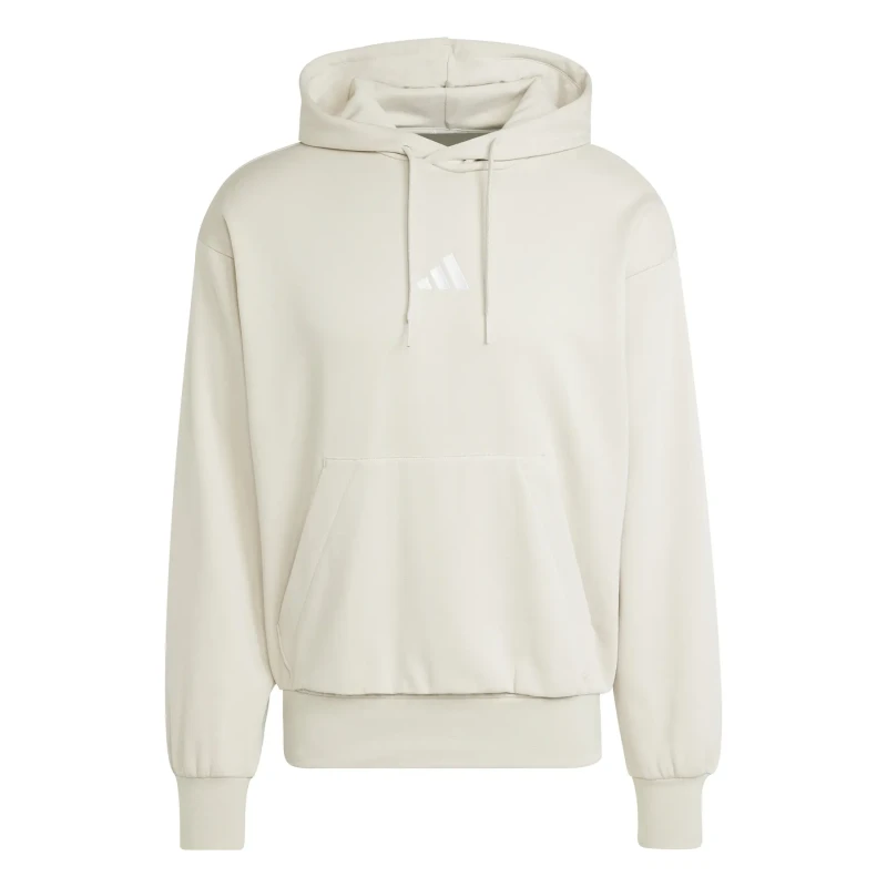 Image of Adidas Hooded sweatshirt fleece adidas Essentials Feelcozy Beige Male L