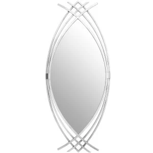 Image of Premier Housewares Farran Oval Wall Mirror