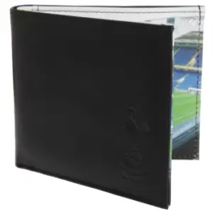 Image of Tottenham Hotspur FC Mens Official Football Stadium Leather Wallet (One Size) (Black)