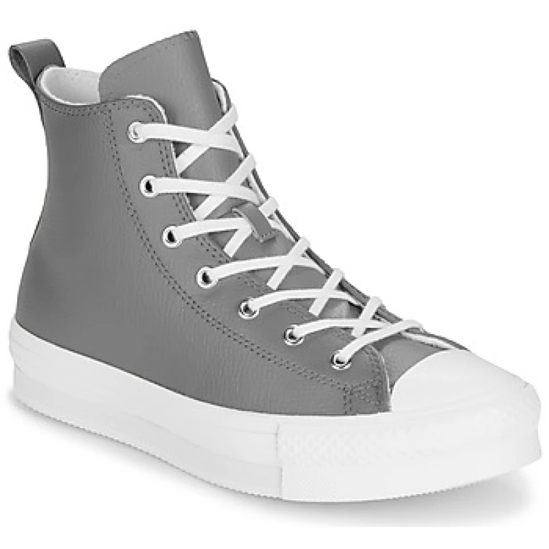 Image of Kids' All Star EVA Lift Cozy Essentials High Top Trainers in Leather