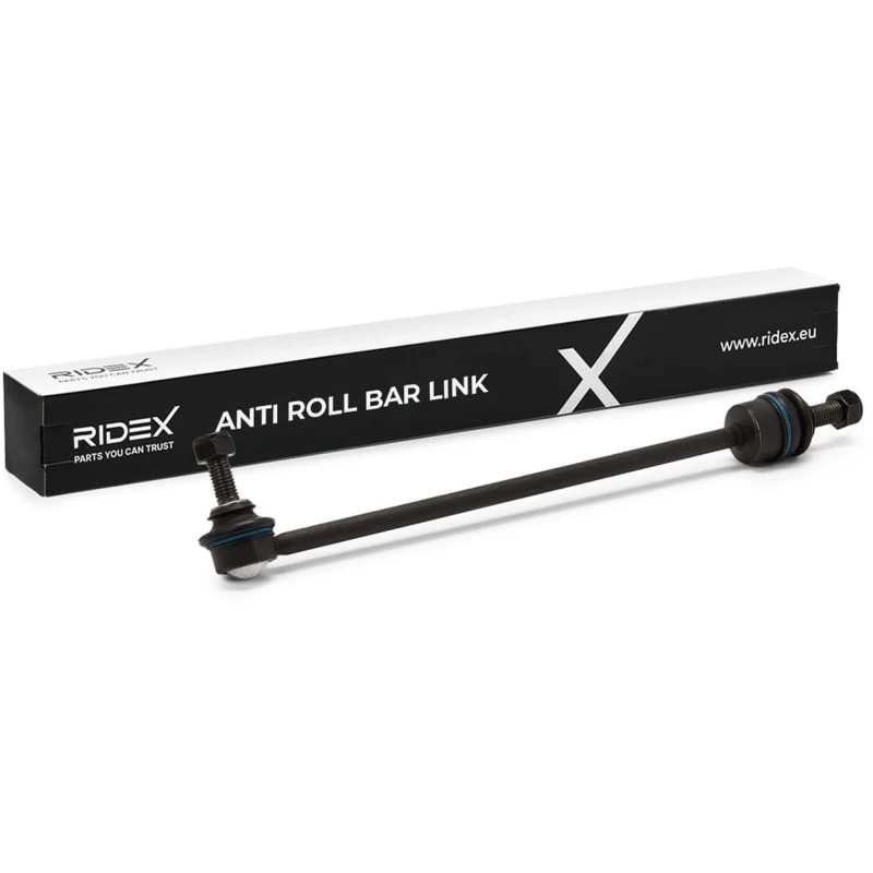 Image of RIDEX 3229S0060 Anti-roll bar link both sides Steel Link Stabiliser (3229)