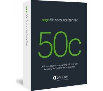 Image of Sage 50c Accounts Standard 2017