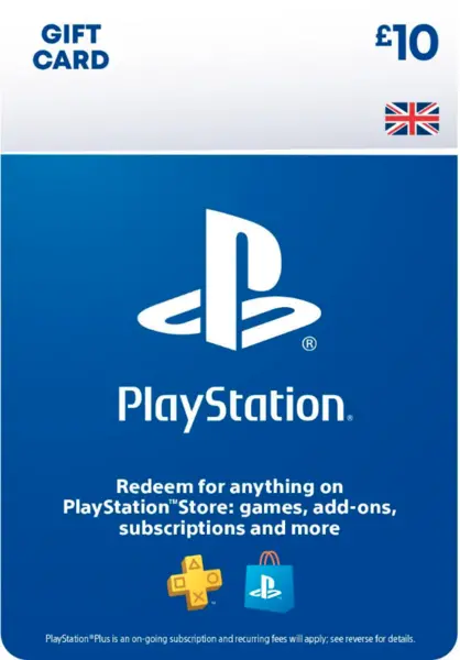 Image of Sony PlayStation Store £10 PSN Top Up Gift Card