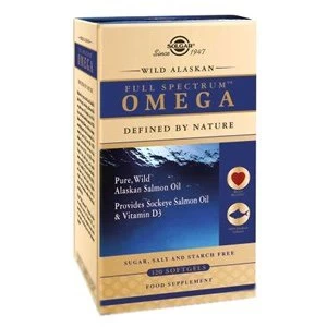Image of Solgar Wild Alaskan Full Spectrum Omega Softgels 120 Softgels
