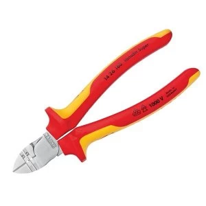 Image of Knipex VDE Diagonal Insulation Stripper & Side Cutter 160mm
