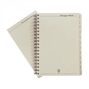 Image of Collins 2020 Elite Manager Diary Refill Week to View Wirobound