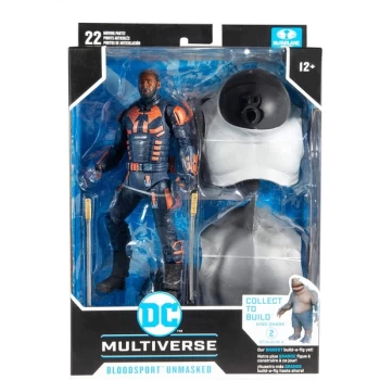 Image of DC Multiverse Build-A 7" WV5 - Suicide Squad Bloodsport (Unmasked) Action Figure