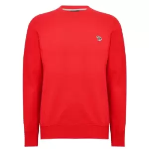 Image of Paul Smith Zebra Crew Sweatshirt - Red