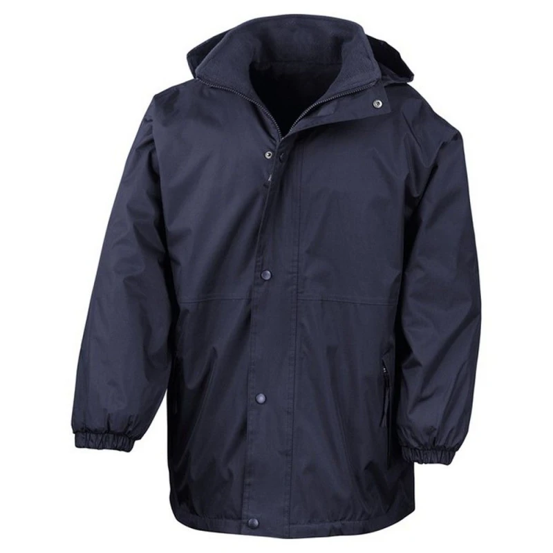 Image of Result Result Men StormDri 4000 Reversible Jacket in Navy Size: Small Navy S Male 5063527365675