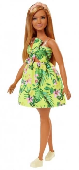 Image of Barbie Fashionistas Curvy Floral Doll