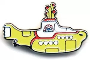 Image of The Beatles - Yellow Submarine Pin Badge