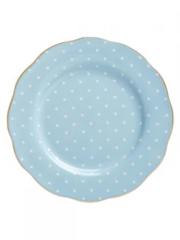 Image of Royal Albert Polka blue plate 20cm Blue