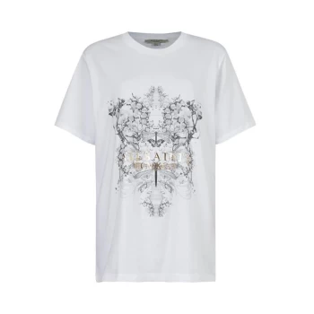 Image of AllSaints Vigeo Boyfriend Tee - Optic White