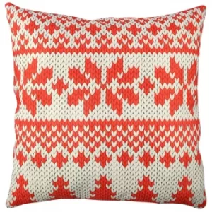 Image of A11841 Multicolor Cushion Christmas Red & White