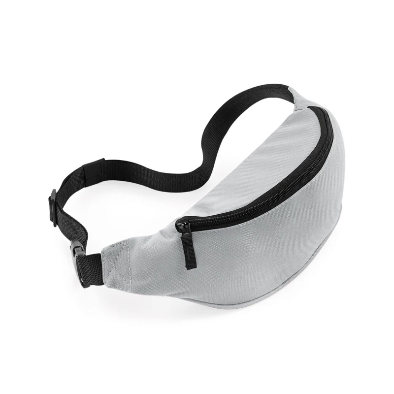 Image of Bagbase Waist Bag in Light Grey Light Grey Unisex One Size