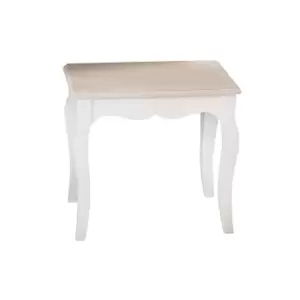 Image of LPD White Dressing Table Stool - Juliette